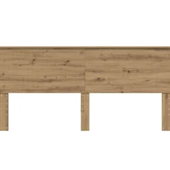 vidaXL Cabecero Roble artesanal 200 cm Madera contrachapada Roble artisan Outlet