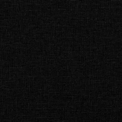 vidaXL Camas Y Accesorios-Cabecero tapizado Negro 200 cm Madera de pino macizo