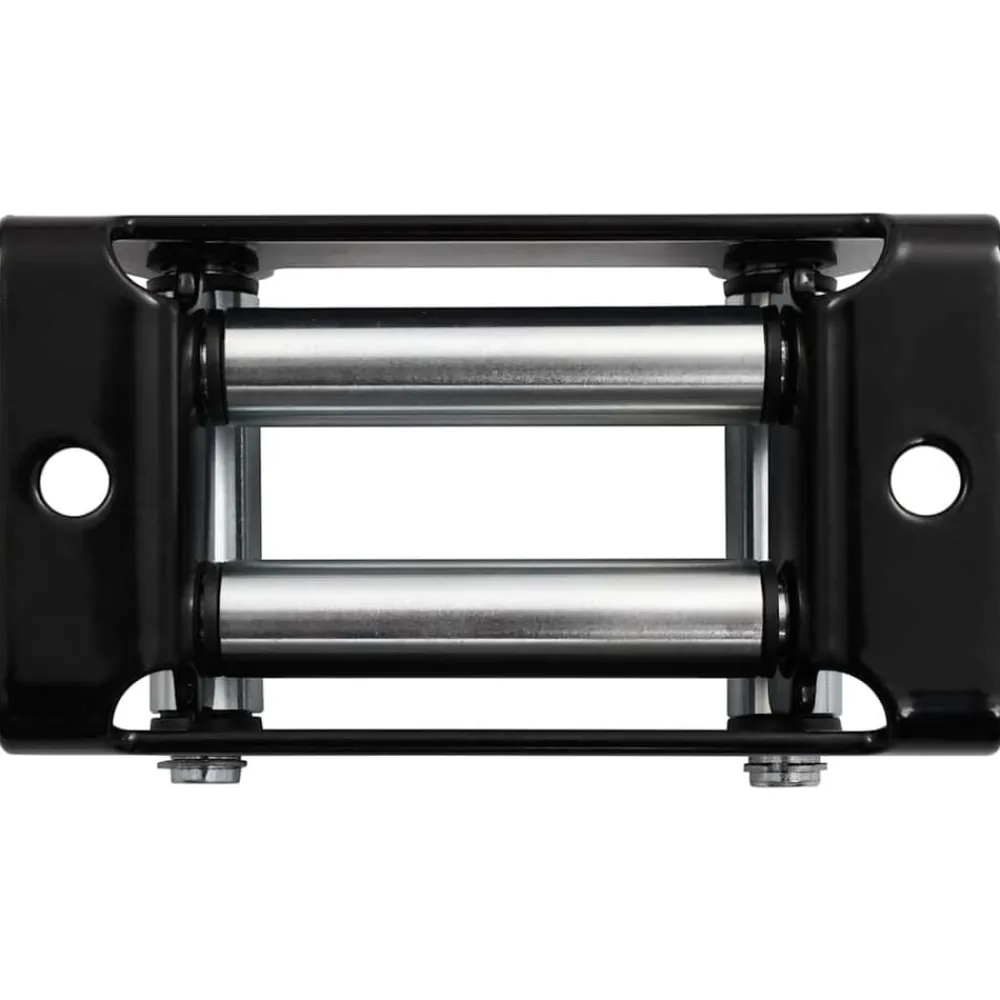 vidaXL Cabrestante eléctrico placa montaje guía de rodillo 12V 1360KG Clearance