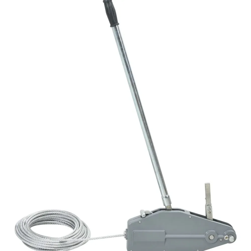 vidaXL Cabrestante elevador de cable 800 kg New