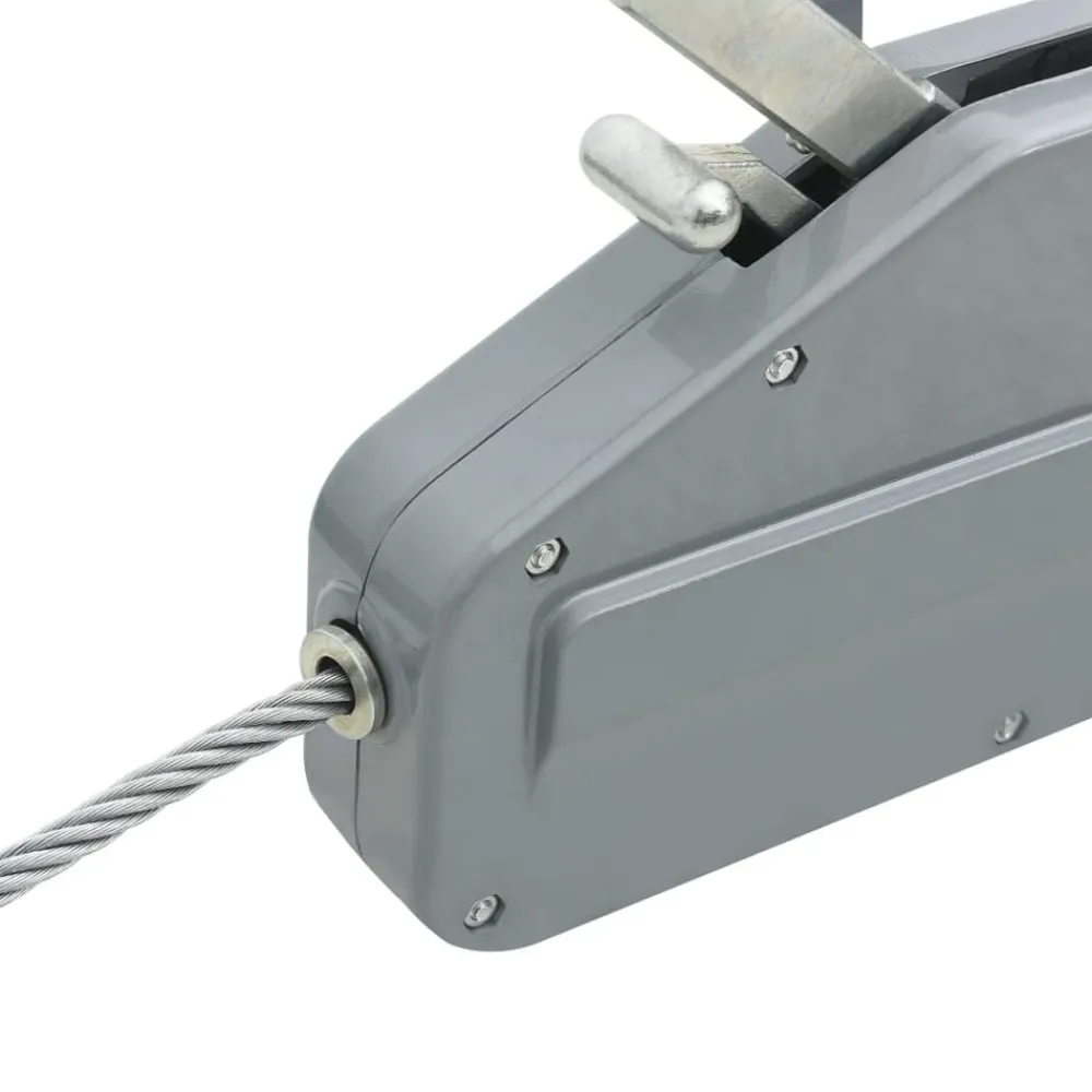 vidaXL Cabrestante elevador de cable 800 kg New