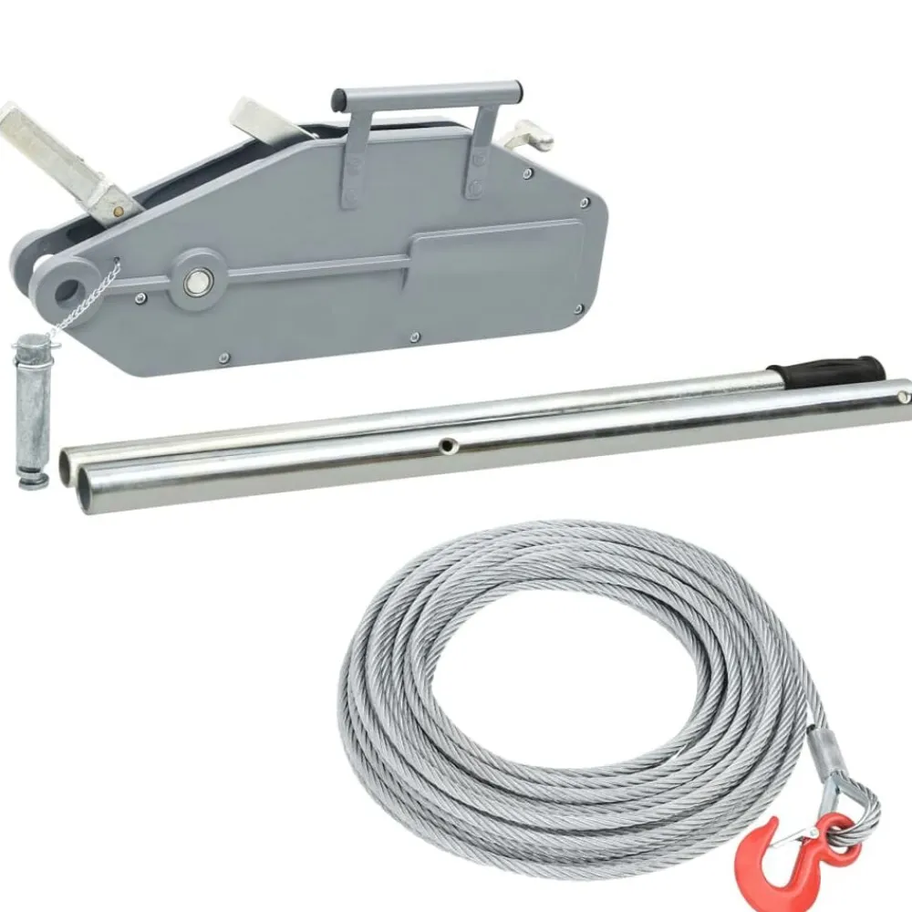 vidaXL Cabrestante elevador de cable 1600 kg Sale