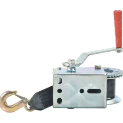 vidaXL Manipulación De Materiales-Cabrestante manual con correa 540 kg