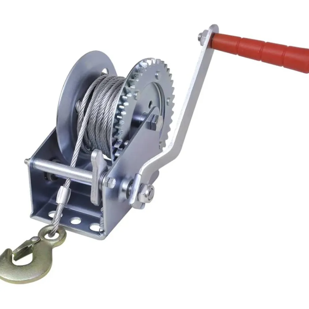 vidaXL Cabrestante manual 540 kg