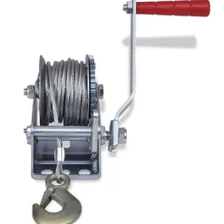 vidaXL Manipulación De Materiales-Cabrestante manual 360 kg