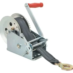 vidaXL Manipulación De Materiales-Cabrestante manual con correa 1587 kg