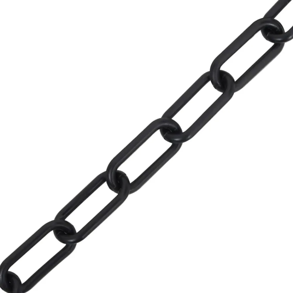 vidaXL Avisos-Cadena de advertencia plástico 30 m Ø4 mm