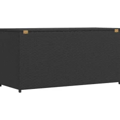 vidaXL Muebles De Jardín-Caja de almacenaje de jardín ratán sintético 120x50x60 cm