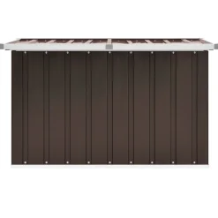vidaXL Caja de almacenaje para jardín marrón 109x67x65 cm Marr&oacute;n Online