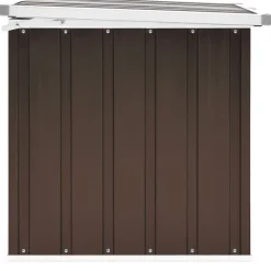 vidaXL Caja de almacenaje para jardín marrón 109x67x65 cm Marr&oacute;n Online