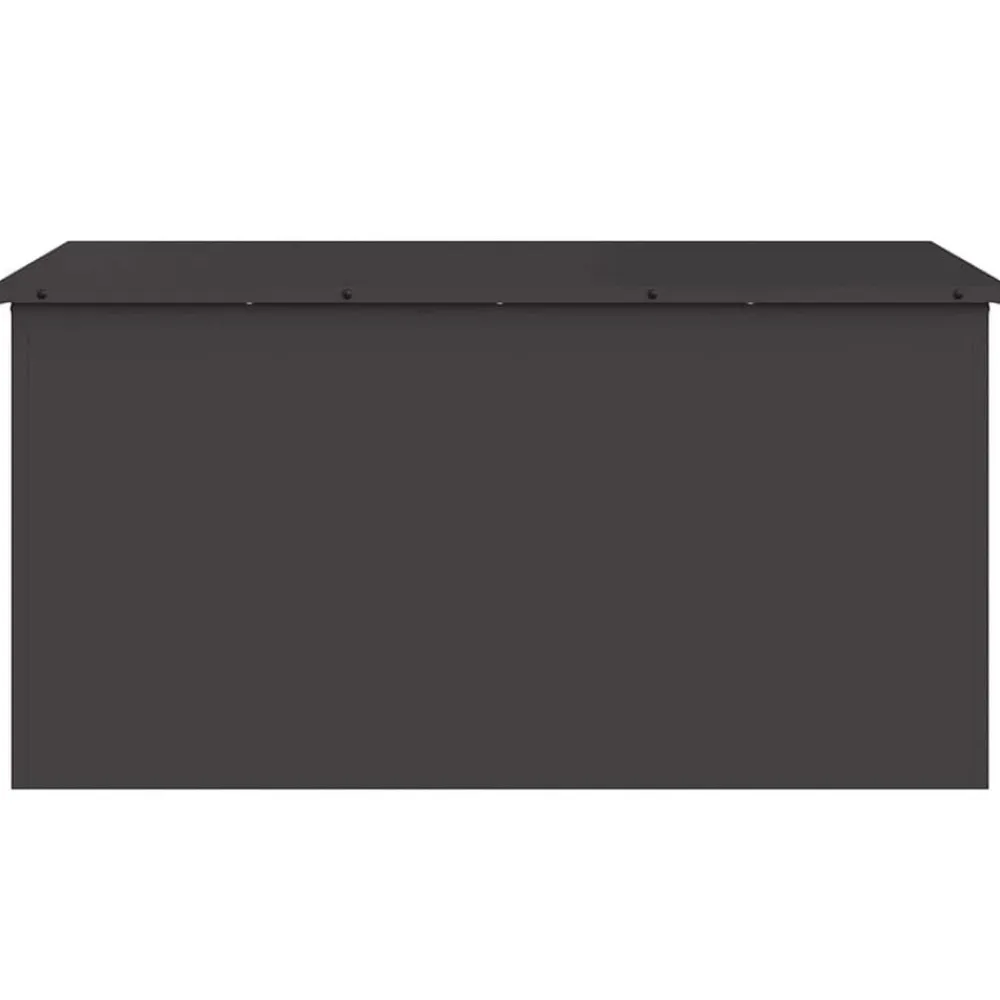 vidaXL Productos Del Hogar-Caja de Almacenamiento Exterior 100 x 50,5 x 50 cm Acero