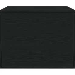 vidaXL Caja de Almacenamiento 60 x 42 x 46 cm Roble negro Discount