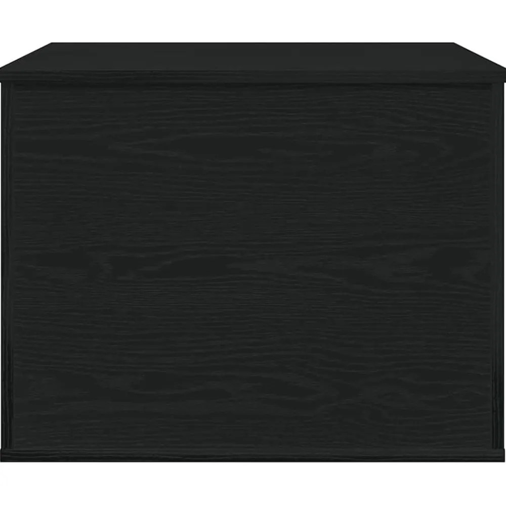 vidaXL Caja de Almacenamiento 60 x 42 x 46 cm Roble negro Discount