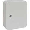vidaXL Caja de Llaves con cerradura Marfil 20 x 7,5 x 25 cm Acero Best
