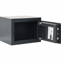 vidaXL Caja fuerte digital Gris oscuro 23 x 17 x 17 cm Acero Online