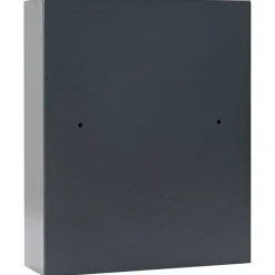 vidaXL Seguridad Empresarial Y Del Hogar-Caja fuerte digital Gris oscuro 30 x 10 x 36,5 cm Acero