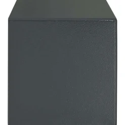 vidaXL Seguridad Empresarial Y Del Hogar-Caja fuerte digital Gris oscuro 31 x 20 x 20 cm Acero