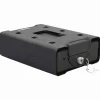 vidaXL Caja Fuerte para Auto con cerradura Negro 22 x 16 x 7 cm Acero Online