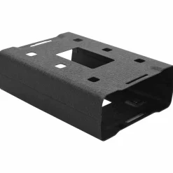 vidaXL Caja Fuerte para Auto con cerradura Negro 22 x 16 x 7 cm Acero Online