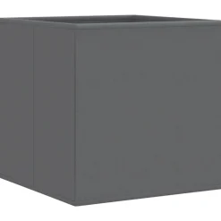 vidaXL Cajas almacenaje plegables 4 uds tela no tejida 32x32x32cm Gris Discount
