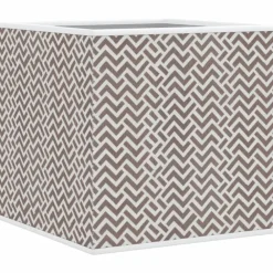 vidaXL Productos Del Hogar-Cajas almacenaje plegables 4 uds no tejida marrón 32x32x32 cm