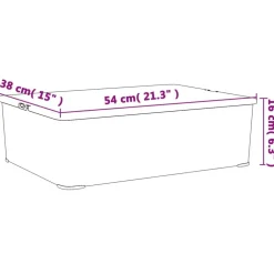 vidaXL Productos Del Hogar-Cajas de almacenaje apilables 3 uds plástico 25 L