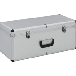 vidaXL Accesorios De Bricolaje-Cajas de almacenamiento 2 unidades aluminio