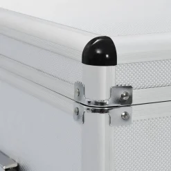 vidaXL Accesorios De Bricolaje-Cajas de almacenamiento 3 unidades aluminio