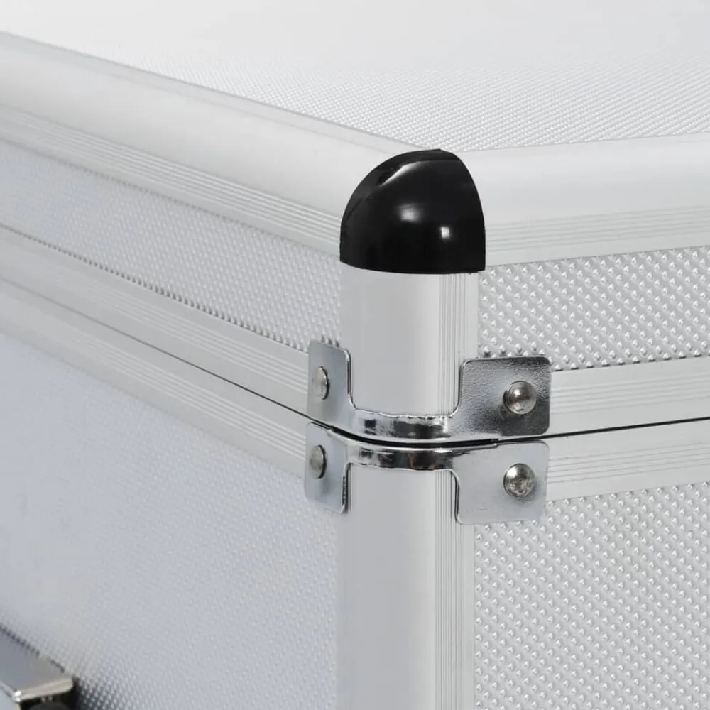 vidaXL Accesorios De Bricolaje-Cajas de almacenamiento 3 unidades aluminio