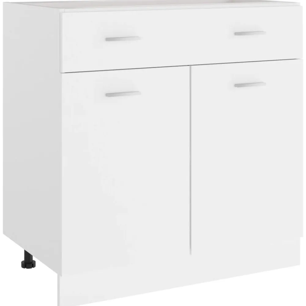 vidaXL Armarios Y Almacenamiento-Cajón inferior "Lyon" 80x46x81,5 cm Madera de ingeniería