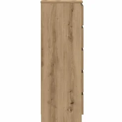 vidaXL Cajonera de madera de ingeniería 60x36x103 cm Roble artisan
