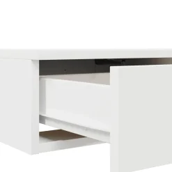 vidaXL Mesas-Cajones de cama 100 x 36,5 x 16,5 cm Madera de ingeniería