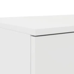 vidaXL Mesas-Cajones de cama 100 x 36,5 x 16,5 cm Madera de ingeniería