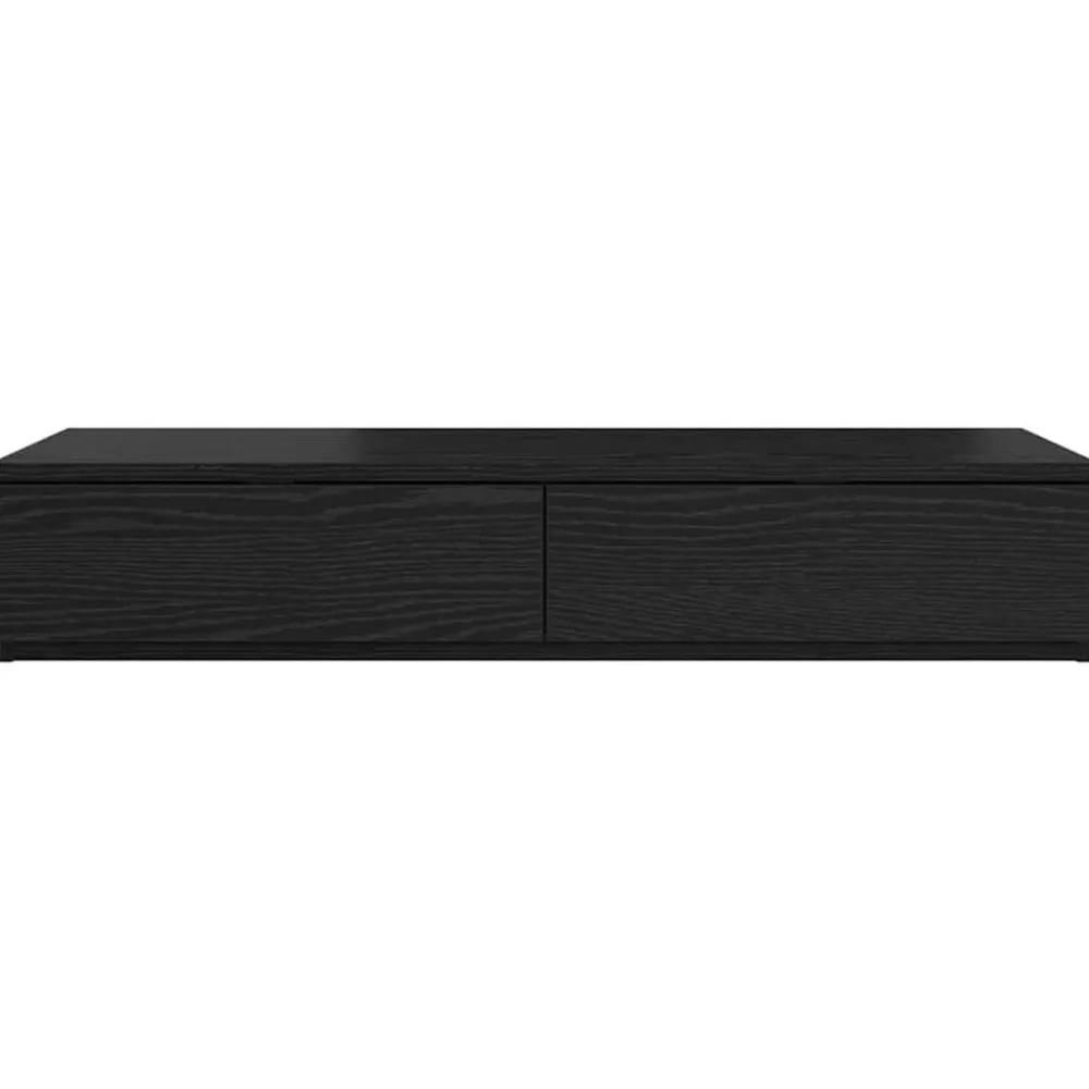 vidaXL Mesas-Cajones de cama con cajón 100 x 36,5 x 16,5 cm