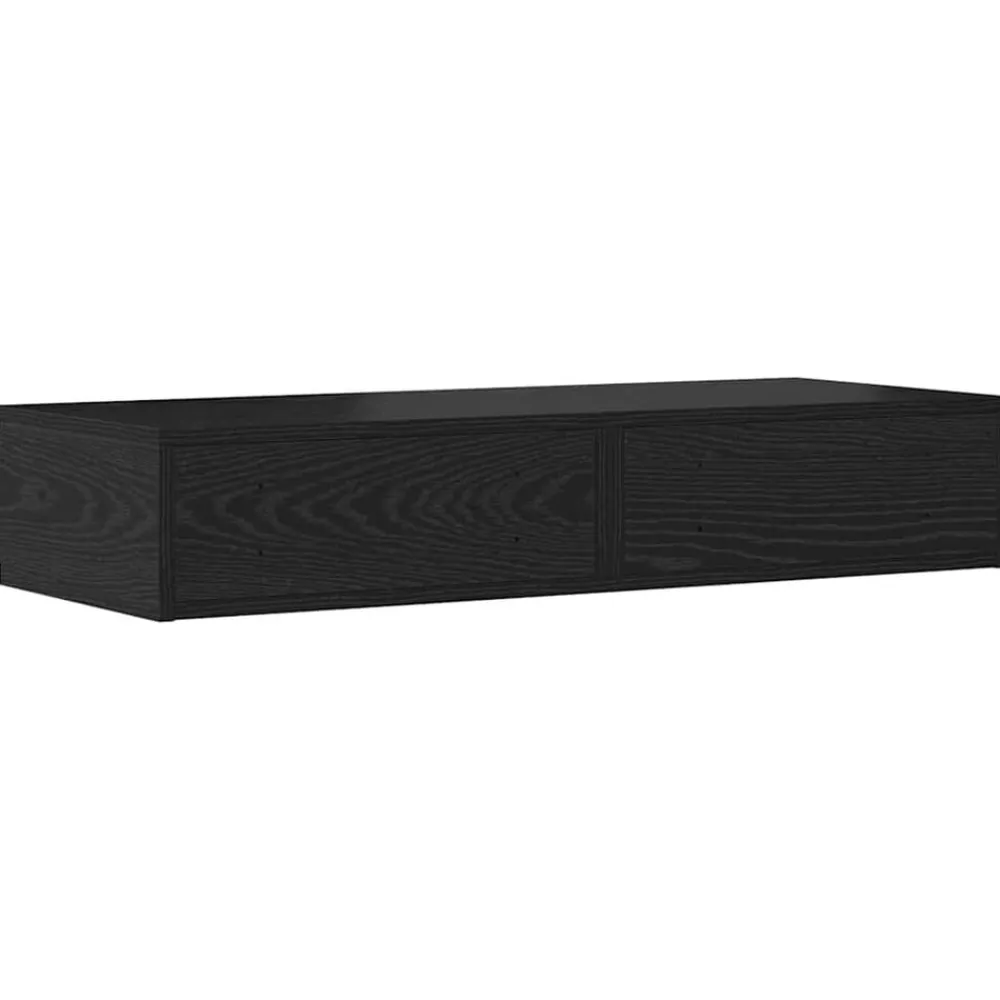 vidaXL Mesas-Cajones de cama con cajón 100 x 36,5 x 16,5 cm