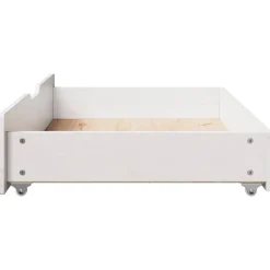 vidaXL Productos Del Hogar-Cajones debajo cama con ruedas 2 uds madera maciza pino