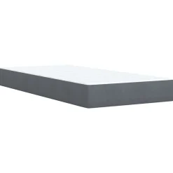vidaXL Camas Y Accesorios-Cama box spring con colchón terciopelo 80x200 cm
