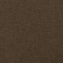 vidaXL Camas Y Accesorios-Cama box spring con colchón tela marrón oscuro 80x200 cm