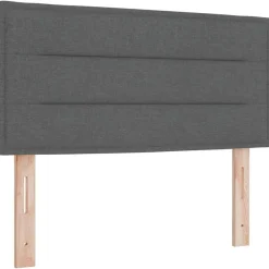 vidaXL Camas Y Accesorios-Cama Box Spring LED con cojín 80 x 200 cm tela