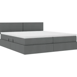 vidaXL Camas Y Accesorios-Cama con almacenamiento con colchón 180 x 200 cm