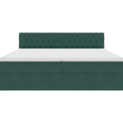 vidaXL Camas Y Accesorios-Cama con almacenamiento con colchón 90 x 200 cm