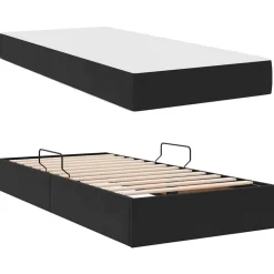 vidaXL Camas Y Accesorios-Cama con almacenamiento y colchón 90 x 190 cm Terciopelo