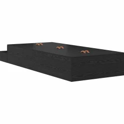 vidaXL Camas Y Accesorios-Cama con almacenamiento 80 cm Madera contrachapada