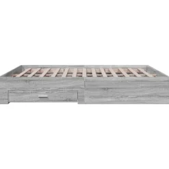 vidaXL Camas Y Accesorios-Cama con cajones madera ingeniería 200x200 cm