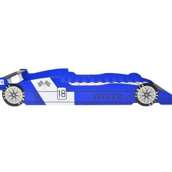 Niños vidaXL Mobiliario Para Bebés Y Niños Pequeños-Cama con forma de coche de carreras para niños 90x200 cm