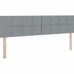 vidaXL Conjuntos De Muebles-Cama con tira de luces LED 180 x 200 cm tela