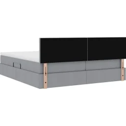 vidaXL Conjuntos De Muebles-Cama con tira de luces LED 180 x 200 cm tela