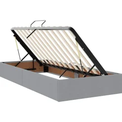 vidaXL Conjuntos De Muebles-Cama con tira de luces LED 180 x 200 cm tela