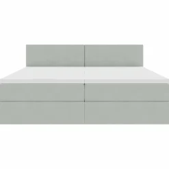 vidaXL Conjuntos De Muebles-Cama con tiras LED 180 x 200 cm Terciopelo