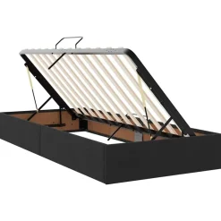 vidaXL Conjuntos De Muebles-Cama con tiras LED con cabecera 180 x 200 cm Terciopelo
